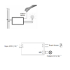 Anway AW04-3R100TD Touch dimmer 2-100W - Image 2