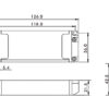Anway LED driver ECO-600F20 20W 600mA 17-34V - Image 2