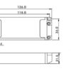 Anway LED driver ECO-12VF25 25W CV 12V - Image 2