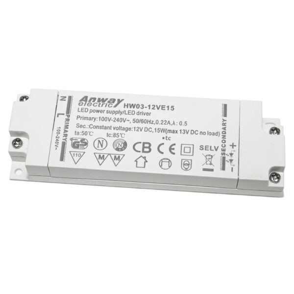 Anway LED driver HW03-12VE15 15W 1250mA 12V